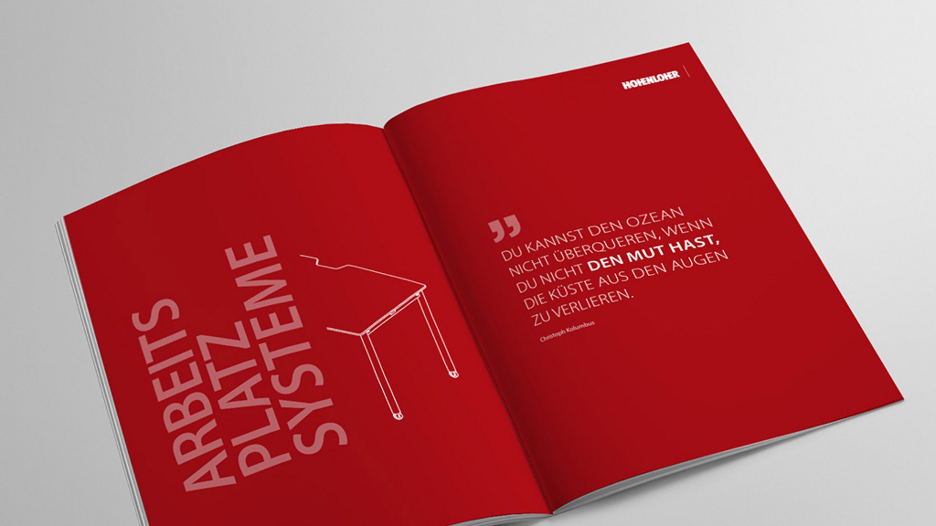 Bild: Arbeitsplatzsysteme Broschüre