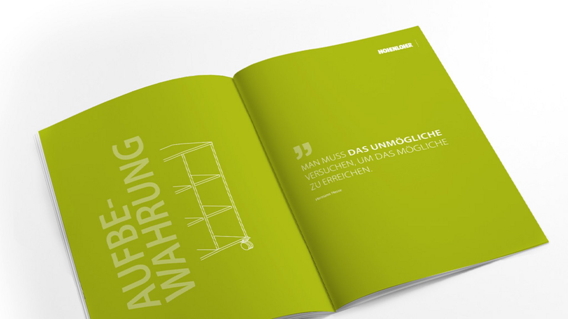 Bild: Aktuelle Aufbewahrung Broschüre