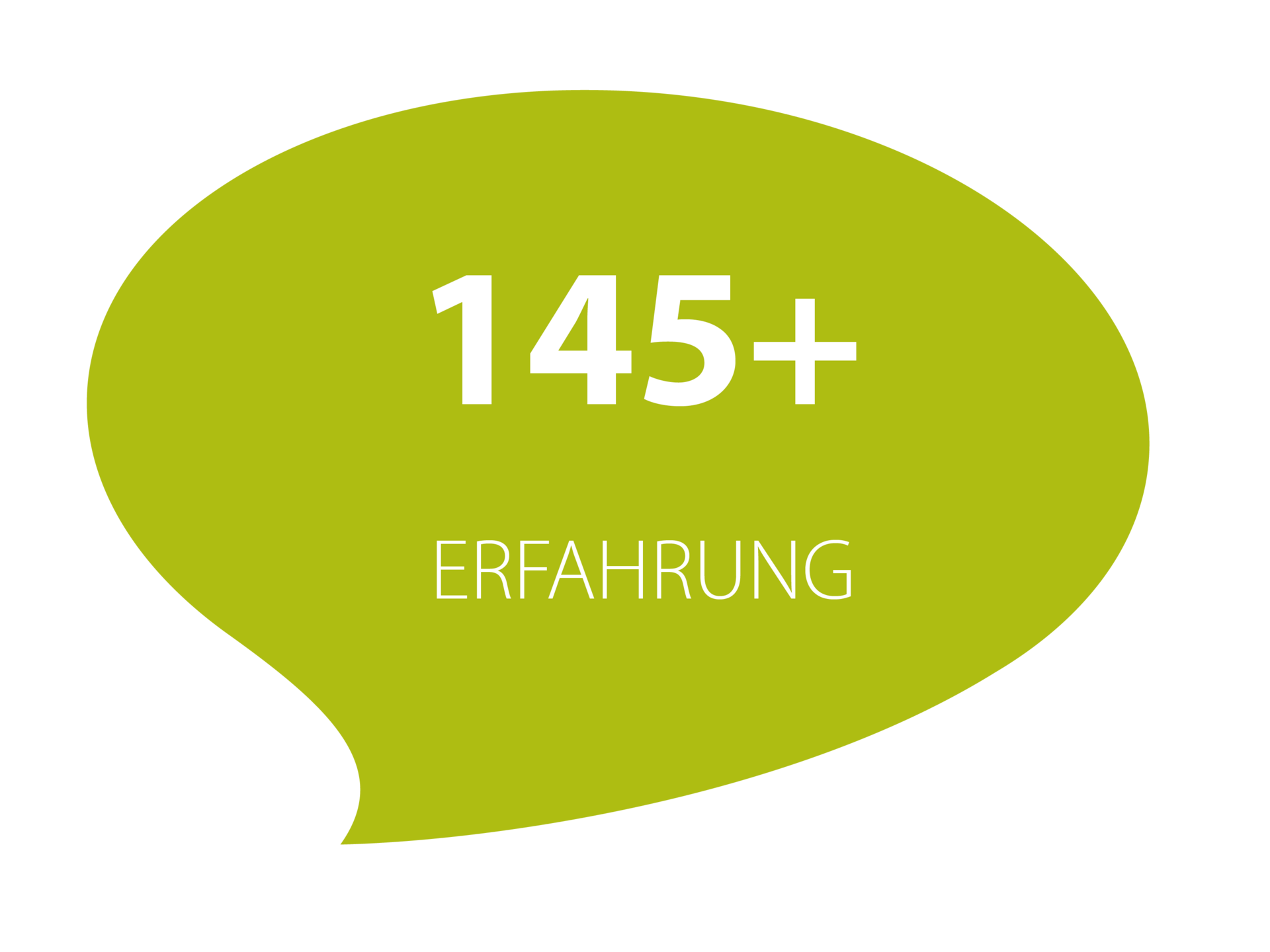 Sprechblase Erfahrung