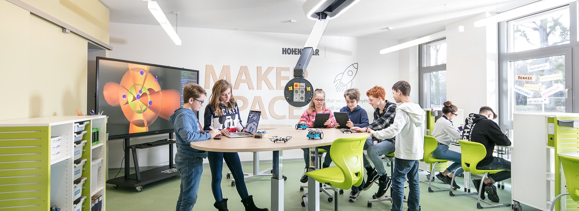 Bild: Coding & Robotics im Makerspace