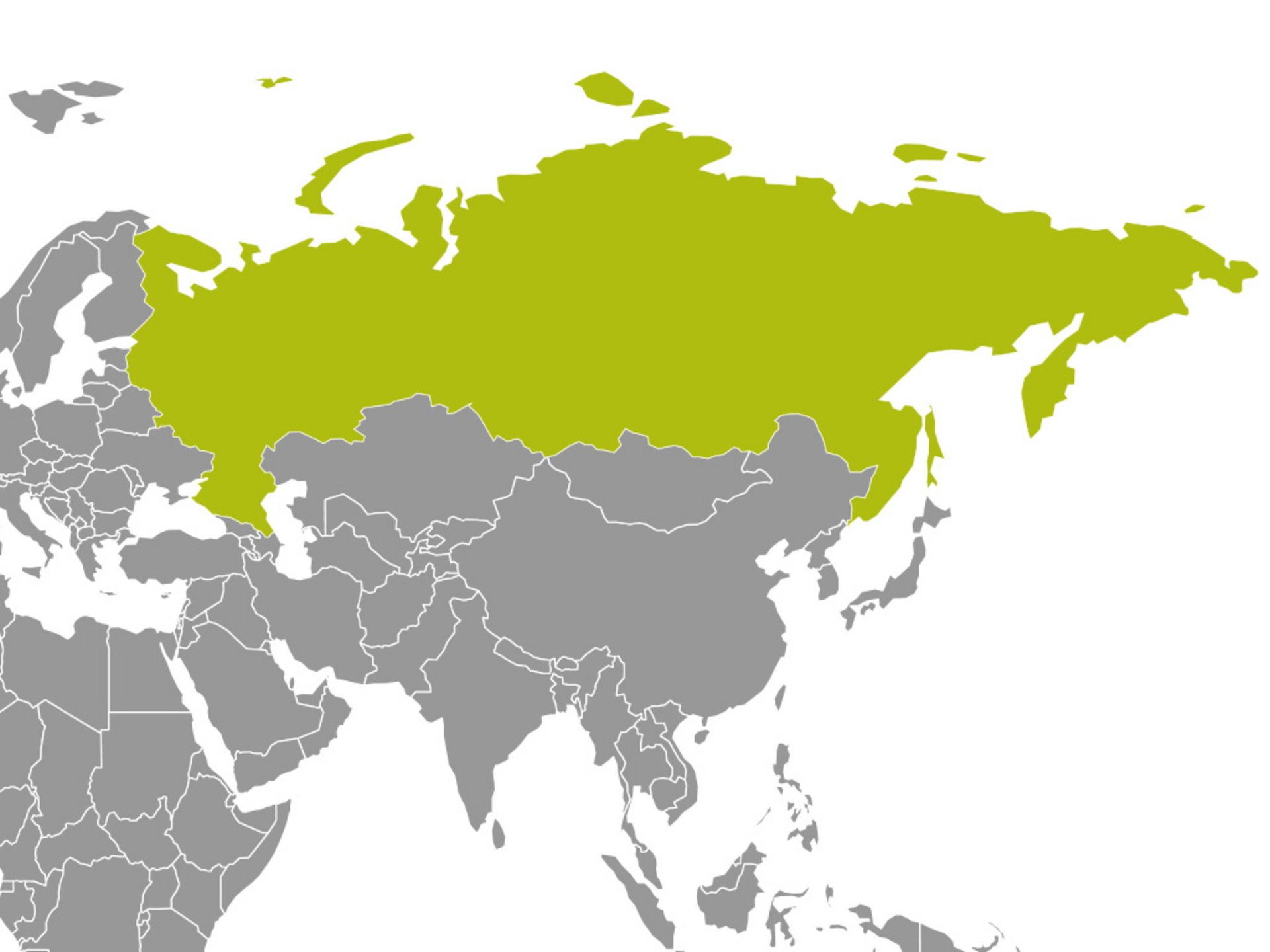 Bild: Russland & angrenzende Länder