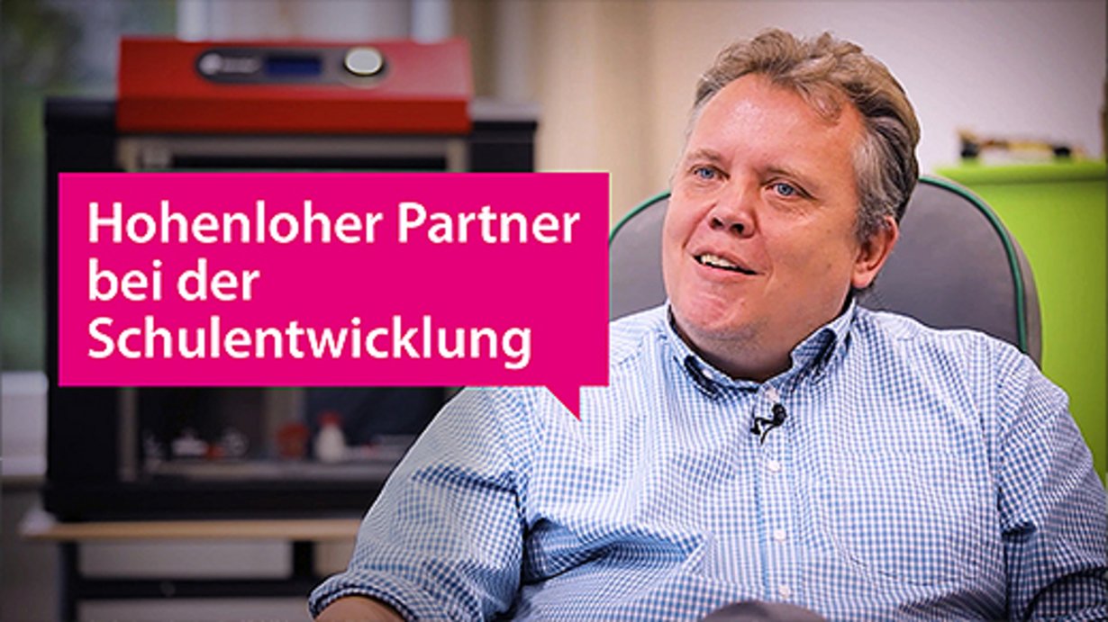 Video: Hohenloher Partner bei der Schulentwicklung – Schulleiter Stefan Nolting im Dialog