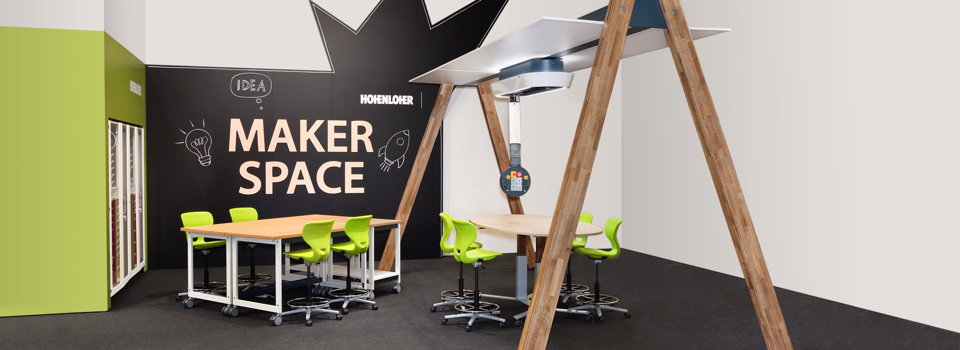 Bild: Anwendung der SBACE-Bridge im Makerspace