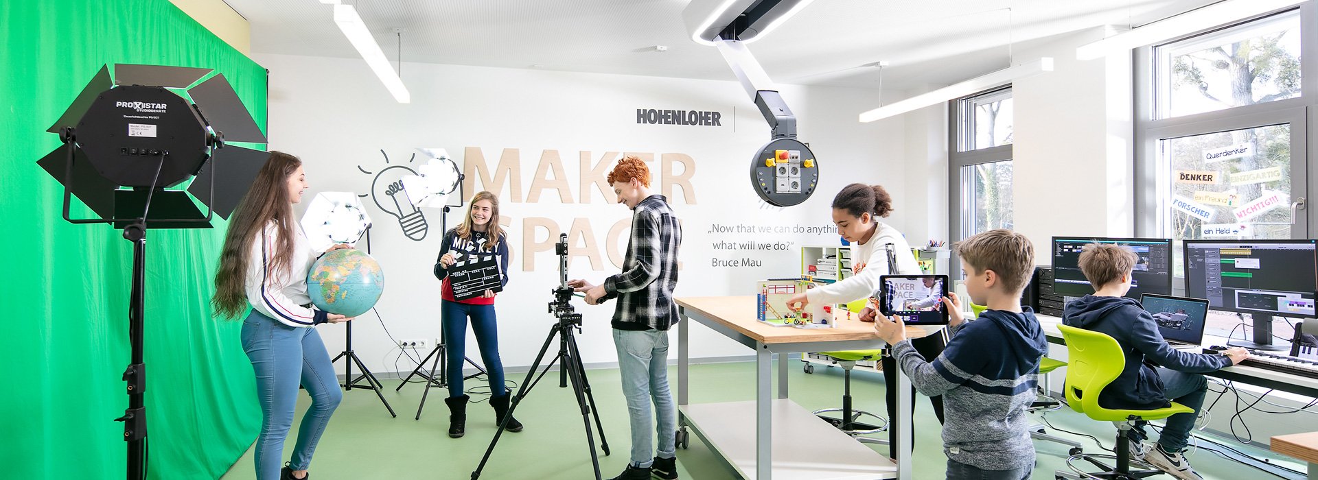 Bild: Video Production im Makerspace