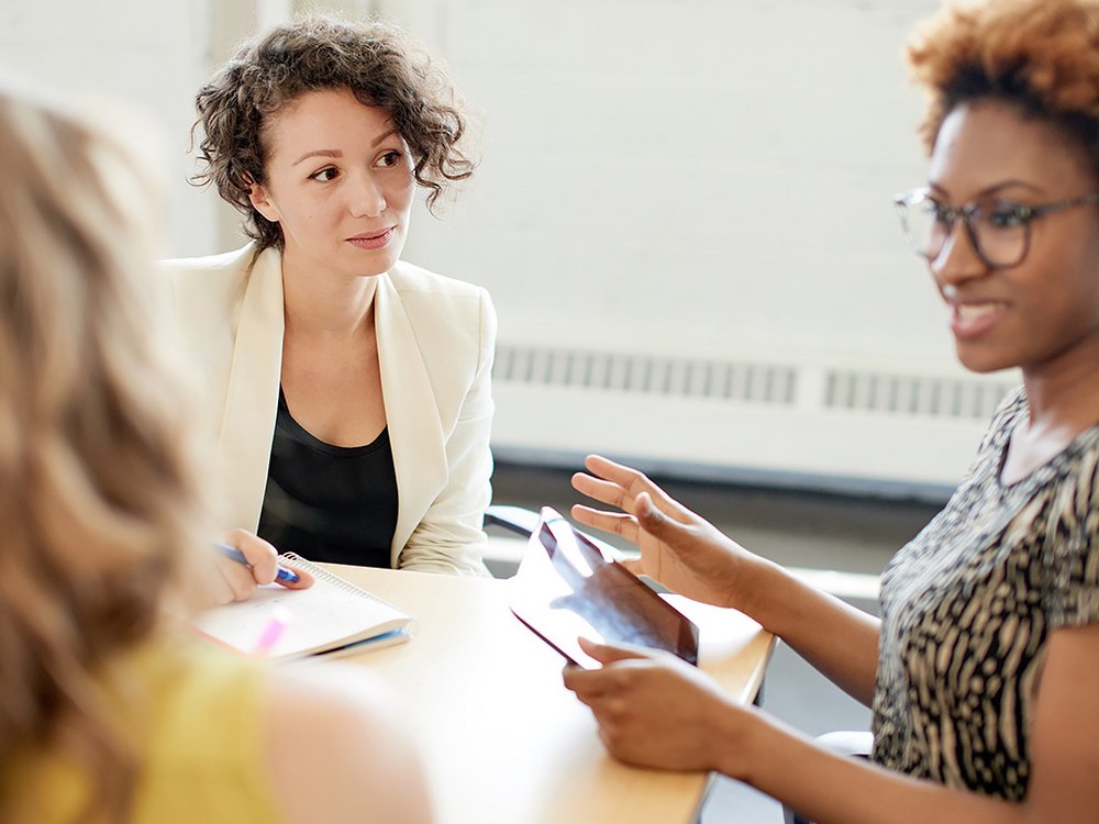 Counselling interview Image: Counselling interview