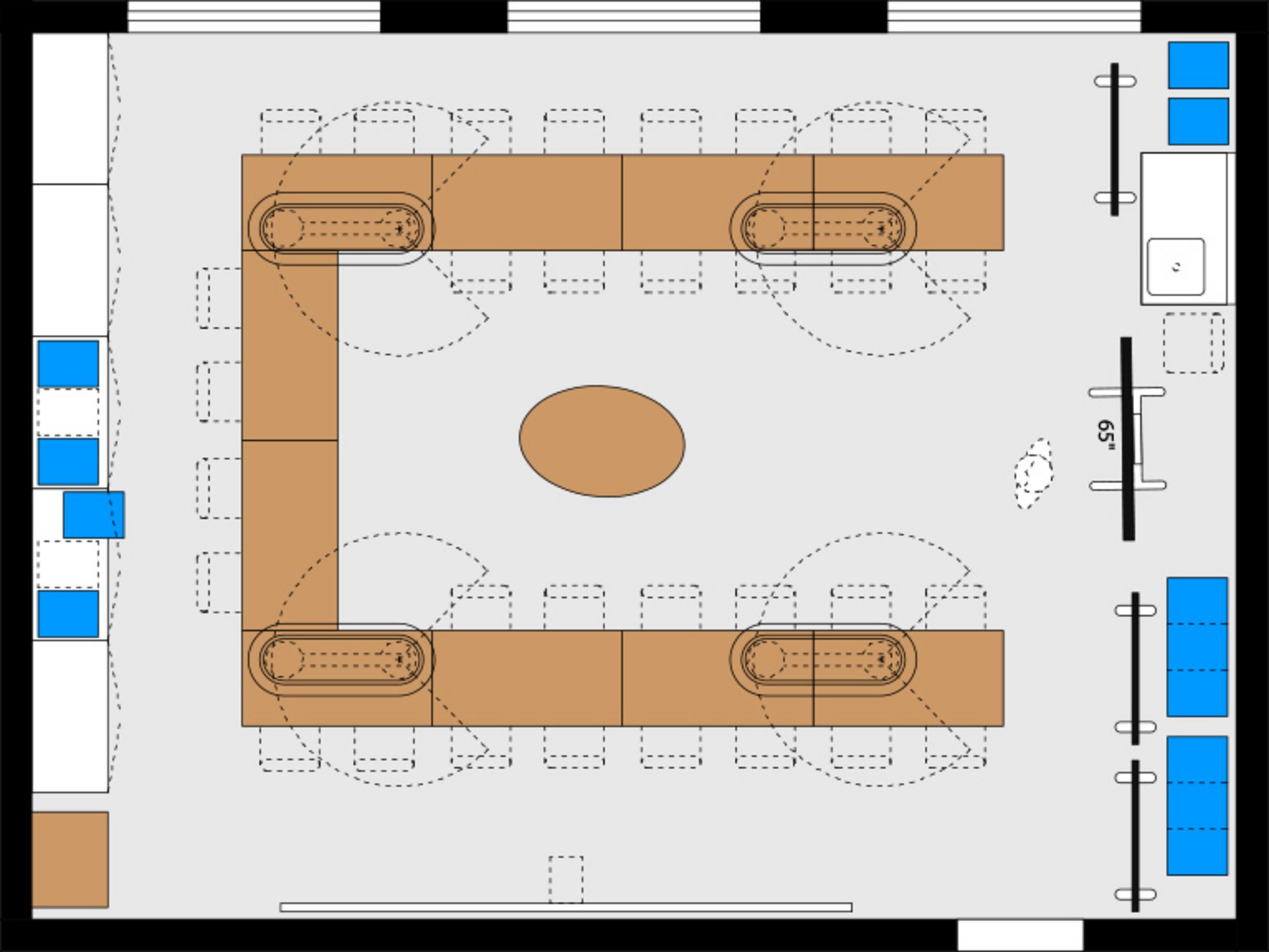 Bild: Planungsbeispiel Makerspace im MINT-Raum, Seminar