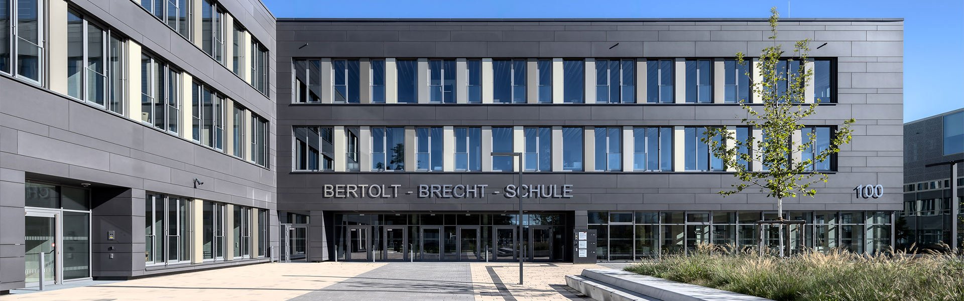 Bild: Bertolt-Brecht-Schule Banner