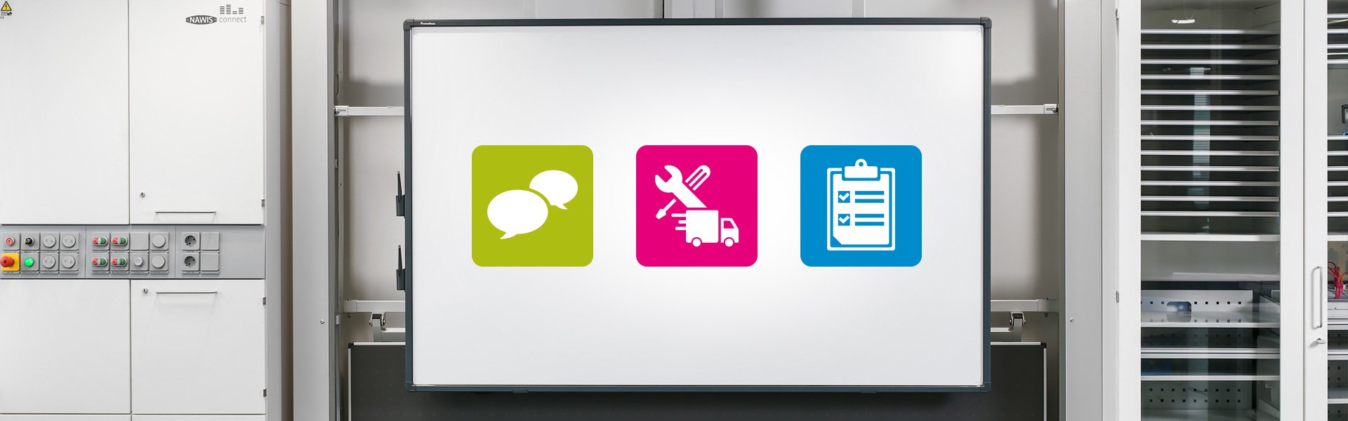 Hohenloher Service Icons on board Image: Hohenloher Service Icons on board