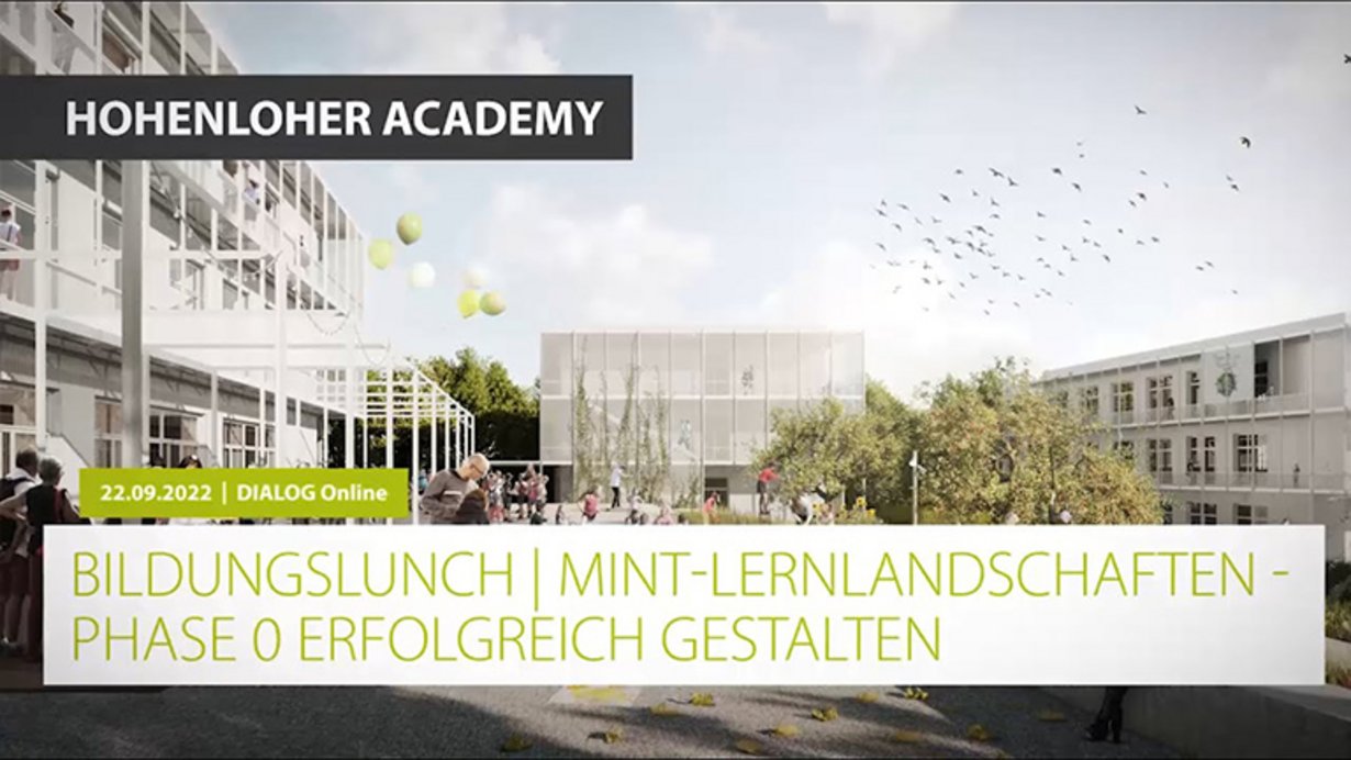 Video: MINT-Lernlandschaften – Phase 0 erfolgreich gestalten