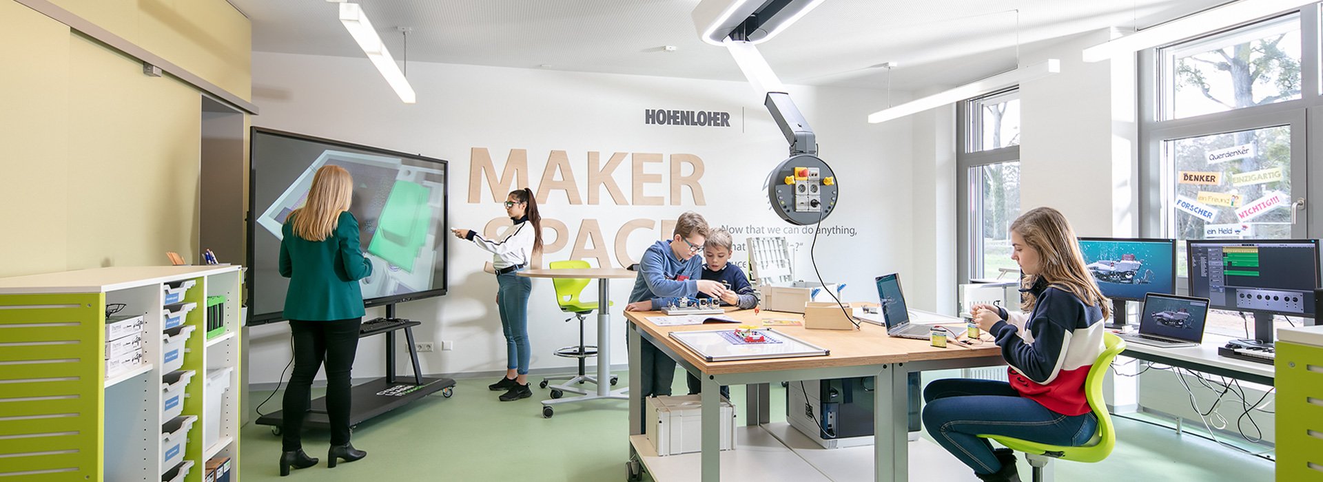 Bild: Co-kreatives Lernen im Makerspace