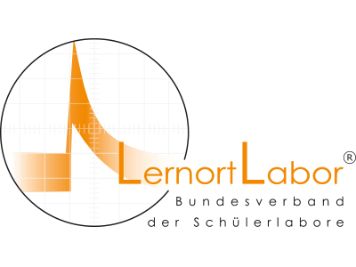 Logo: Lernort Labor Bundesverband der Schülerlabore